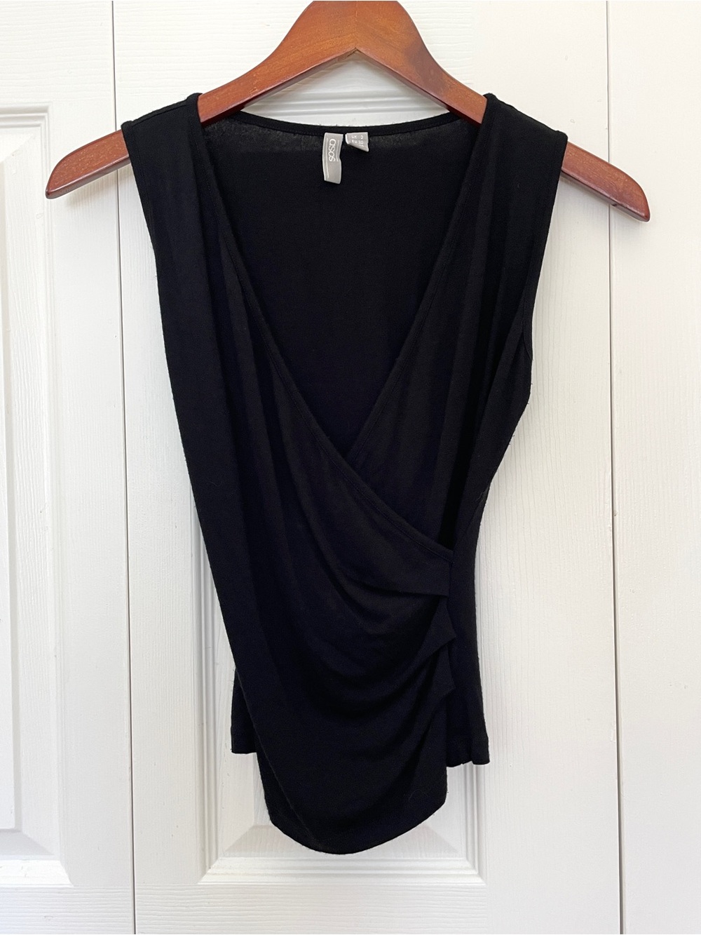 Asos Sleeveless Black Top, UK 2 / US 00